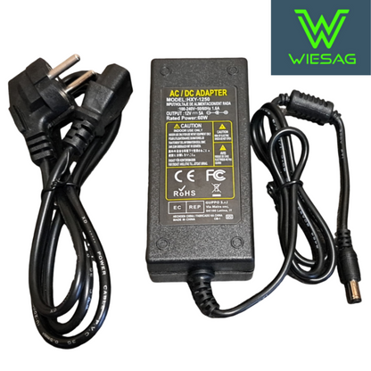 12V 5A 60W Power Supply/ AC DC Adapter