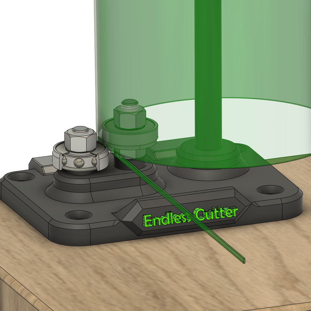 Endless Cutter - make your strings at home, tearproof string/ wire maker with ball-bearing technology/ for PETmachines!