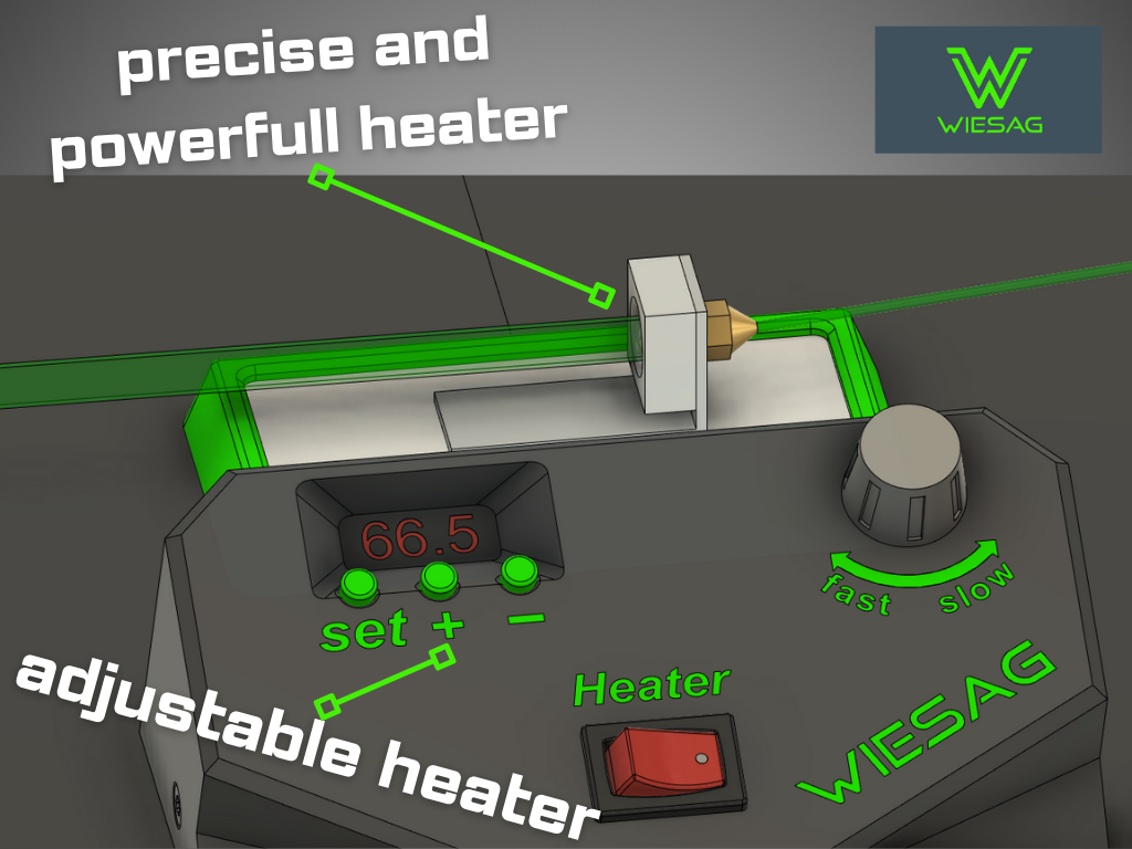 Endless PETer - make your own 3D-printing filament - filament maker machine