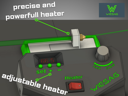 Endless PETer - make your own 3D-printing filament - filament maker machine